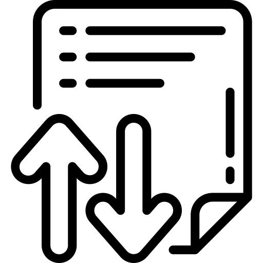 Up and down arrows