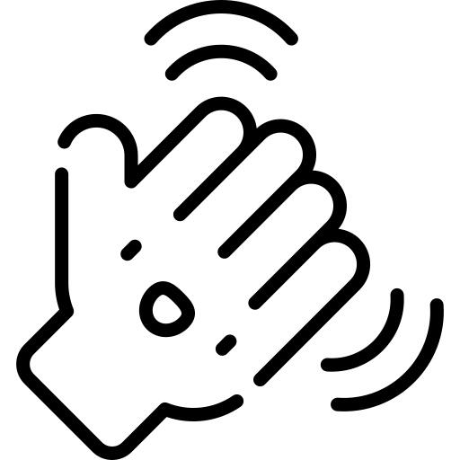 Waving hand