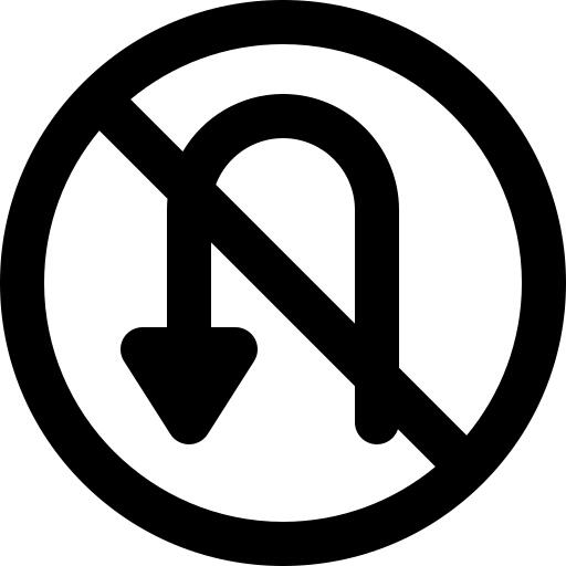 No turn