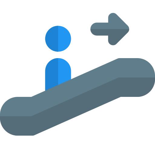 Escalator up