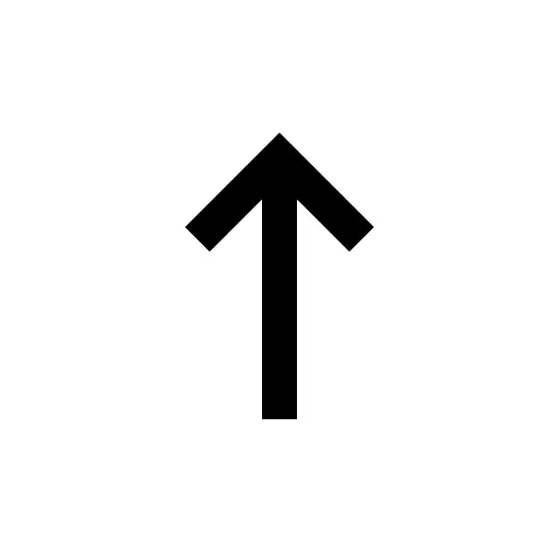 向上箭头