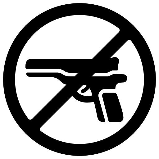 No weapons