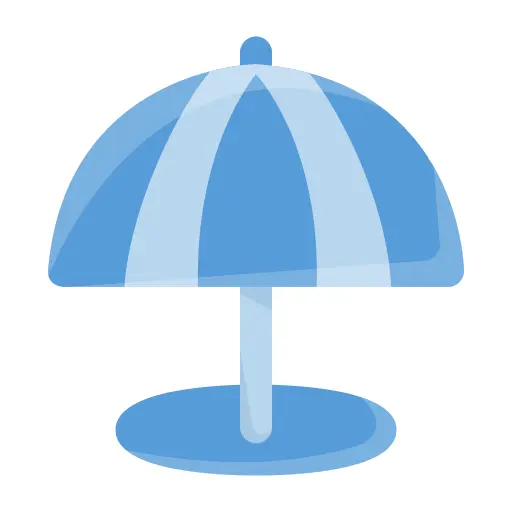 Beach umbrella