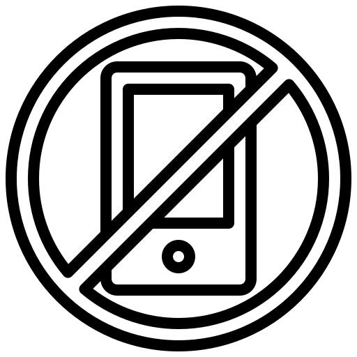 No phone