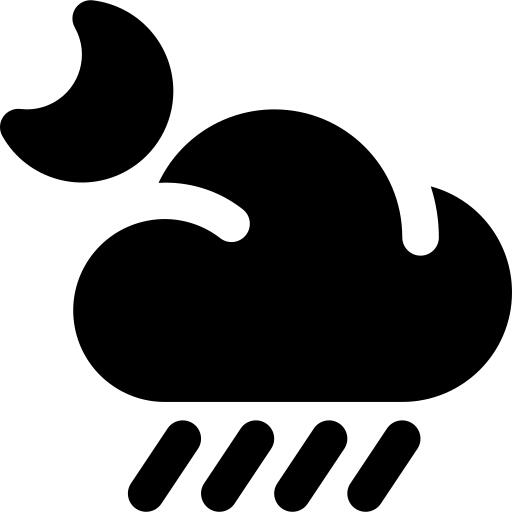 多雨的