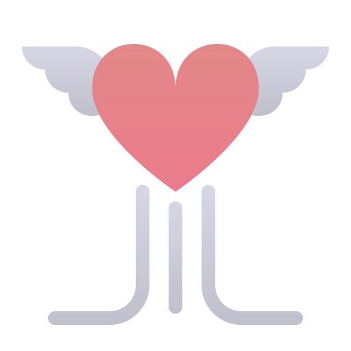 Heart wings