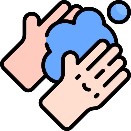 Washing hand