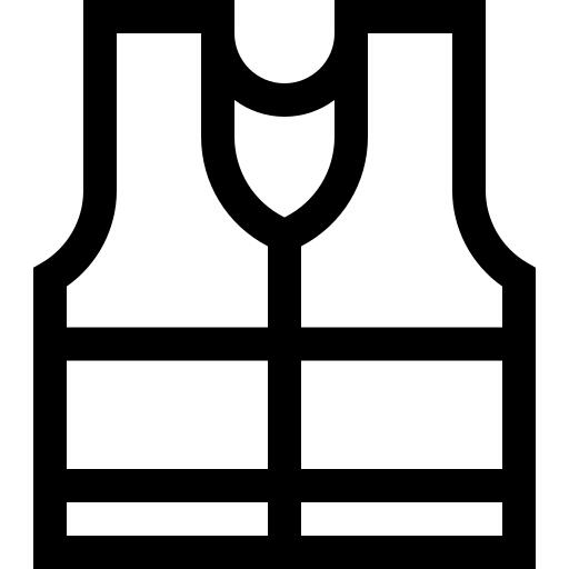 High visibility vest