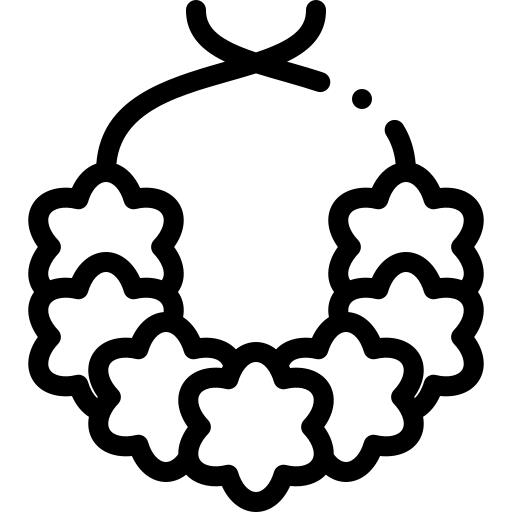 Flower necklace