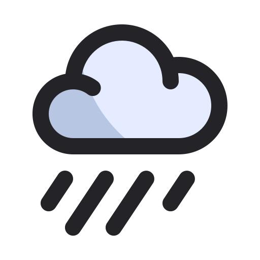 多雨的