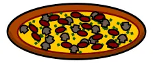 Standard pizza icon