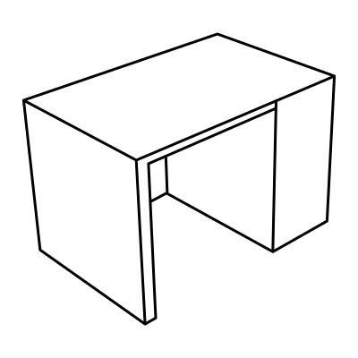 Plain desk