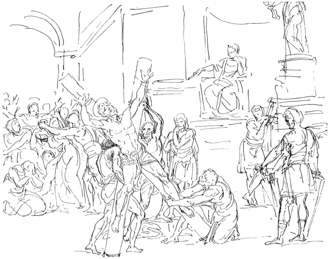 Martyrdom of St Andrew