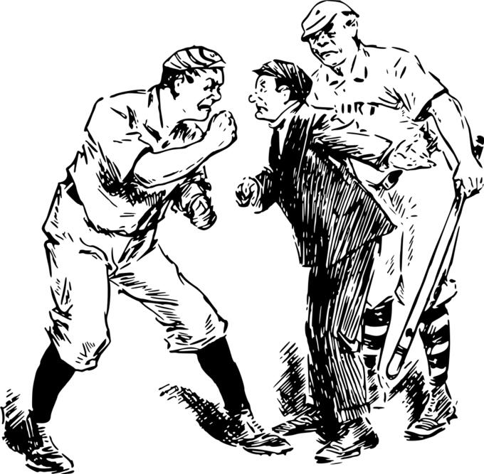 Baseball dispute