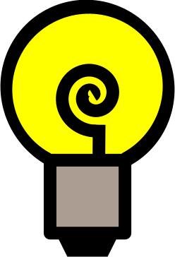 Traditional light bulb