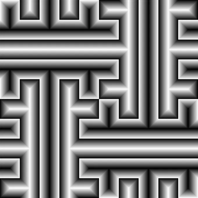 Seamless gray scale tile