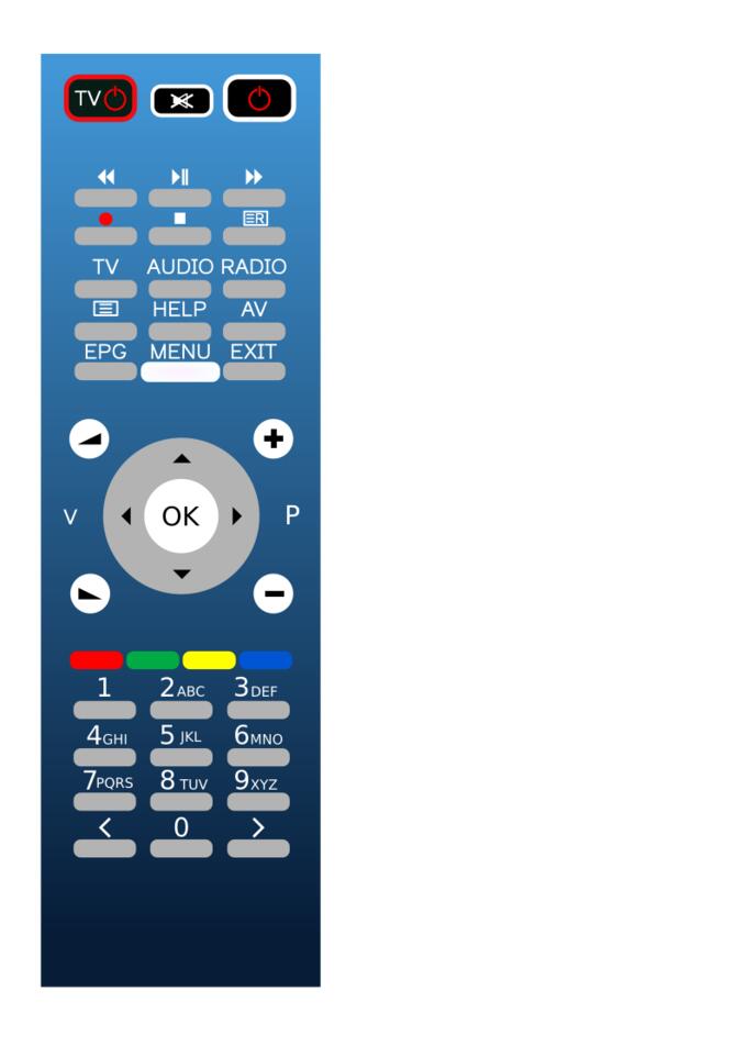 Blue remote