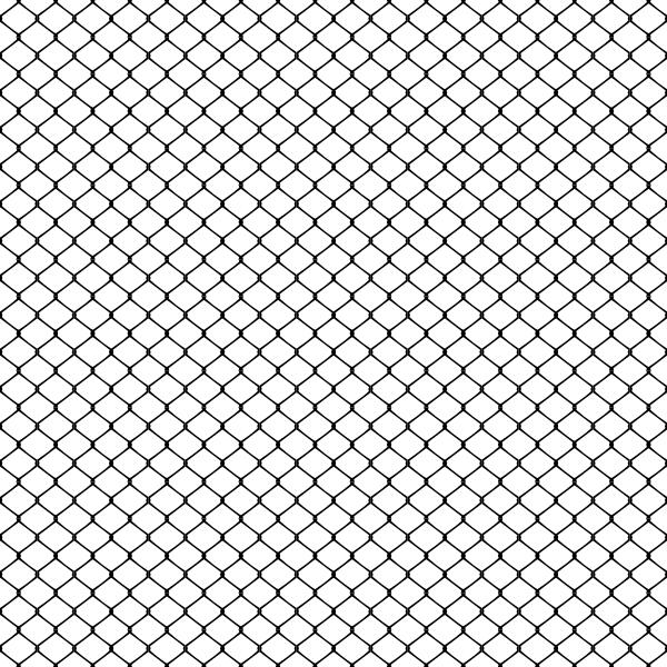 Wire fence seamless pattern