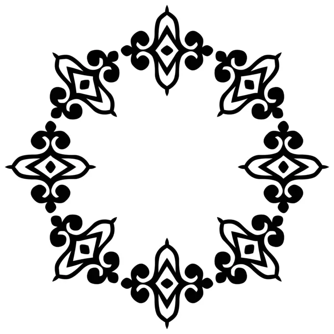 Photo frame vector image