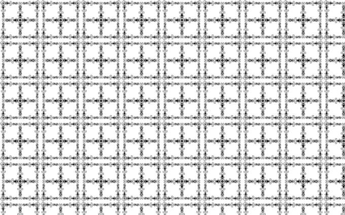 Seamless vintage knot pattern