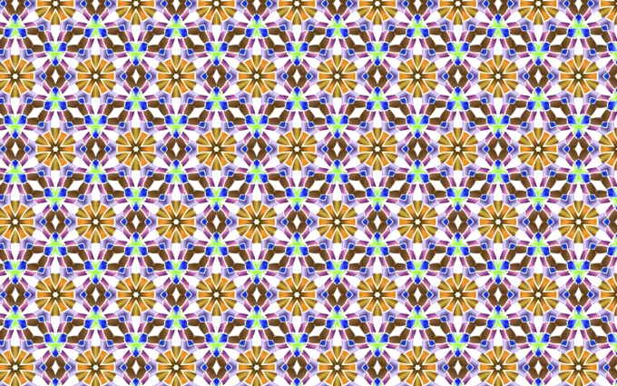 Chromatic widescreen pattern