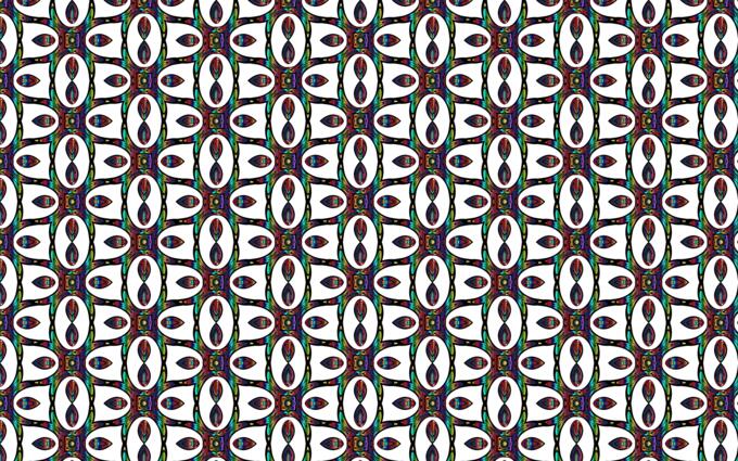 Prismatic iridescence pattern