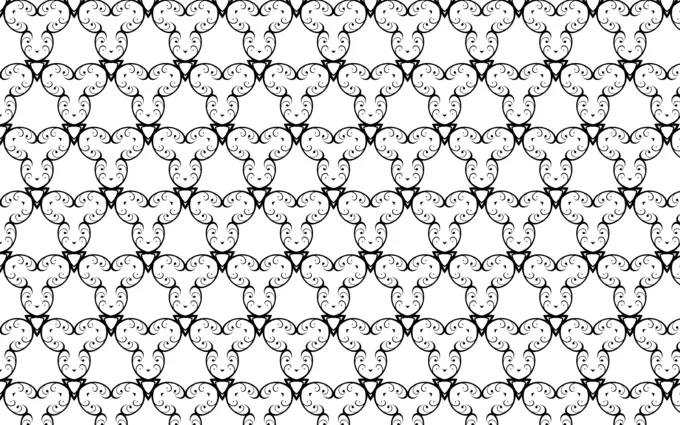 Floral seamless pattern vector image