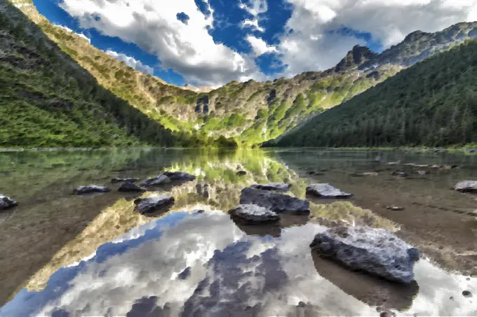 Avalanche Lake Glacier National Park