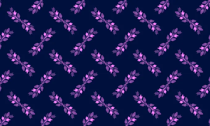 Floral purple wallpaper
