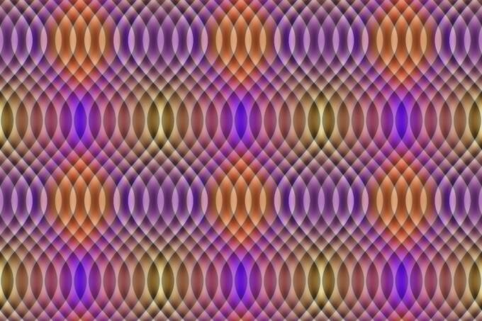 Wavy background in orange and brown