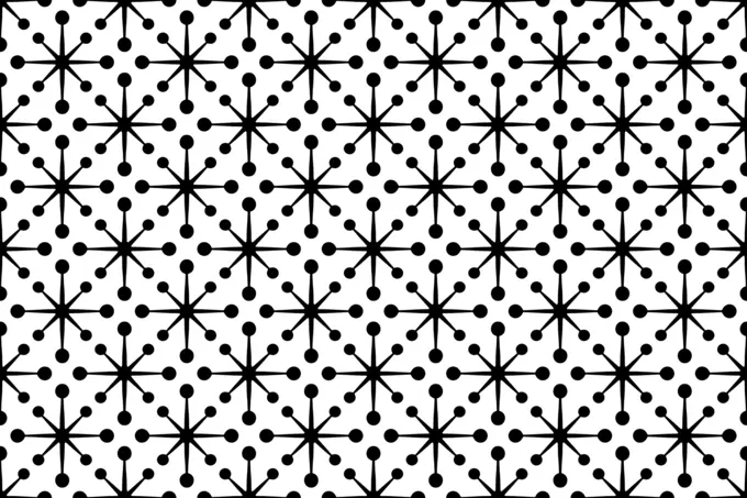 Starry background in black color