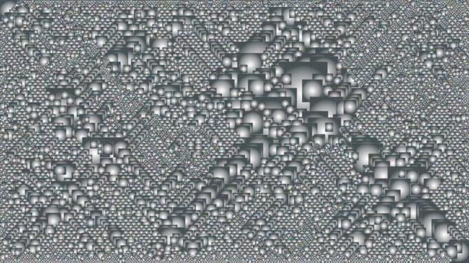 Gray wallpaper polygons