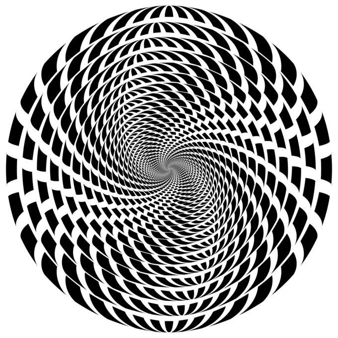 Abstract vortex vector image