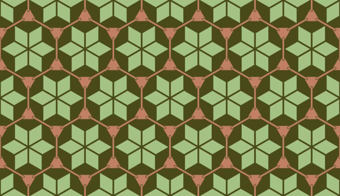 Background pattern in chains
