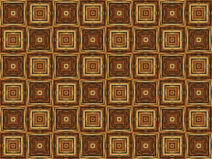 Background pattern with brown squares
