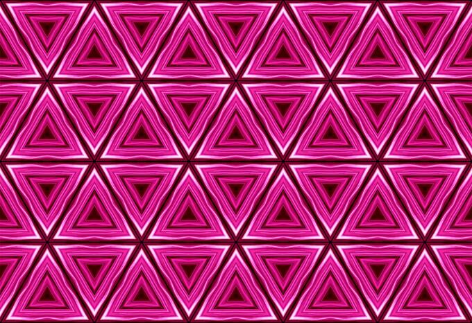 Background pattern in pink triangles