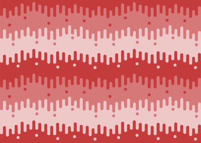 Pink in a pattern