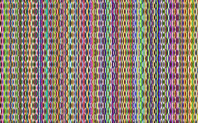 Psychedelic inferno pattern