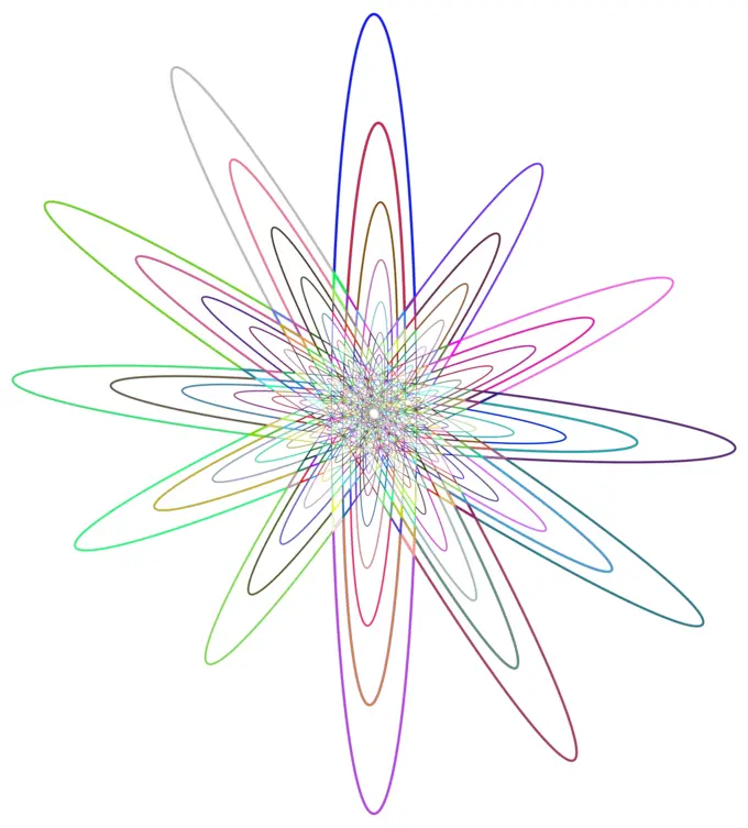 Colorful whirlpool icon