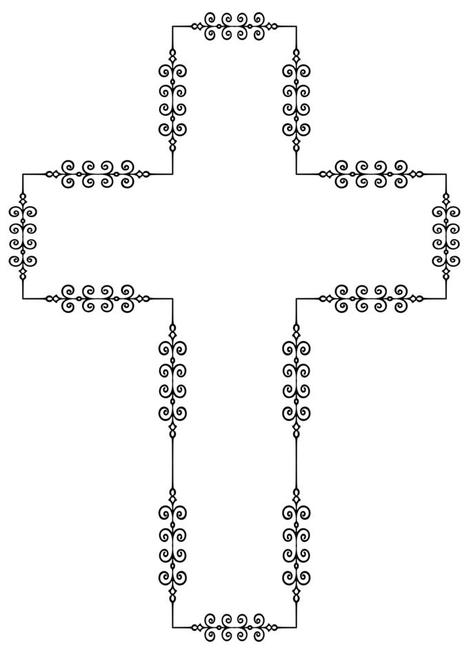 Flourish cross