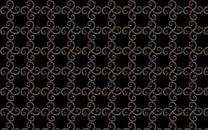 Seamless trinket pattern