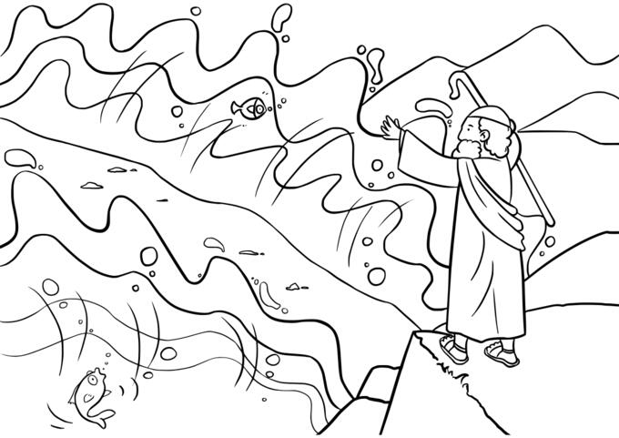 Moses and sea