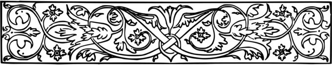 Decorative divider with branches