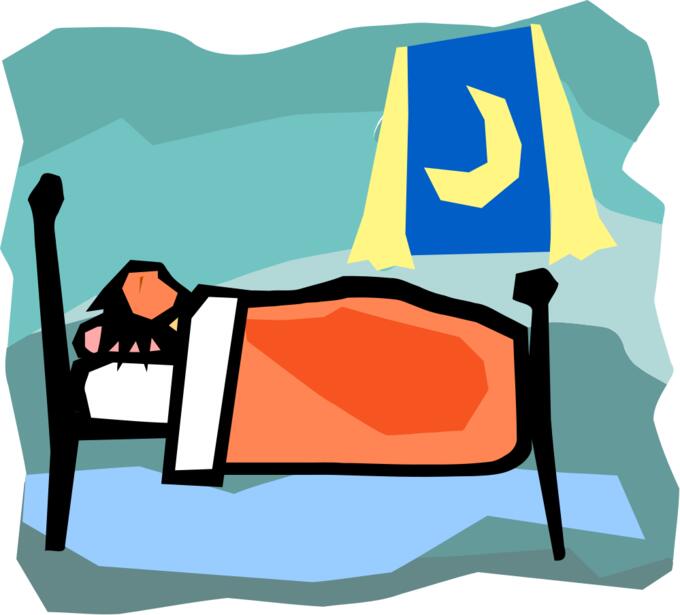 Dreaming person