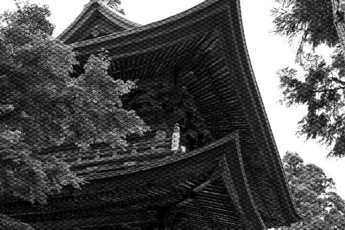 Japanese rooftop