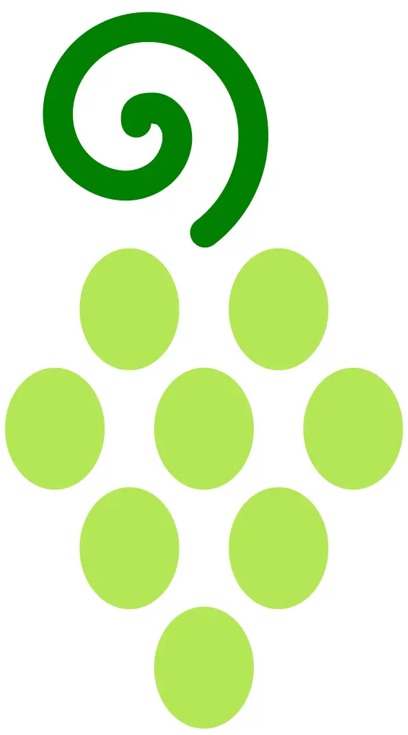 Green grapes icon