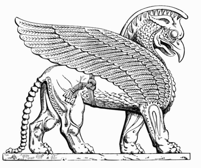 Assyrian winged lion
