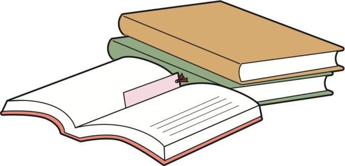Closed and opened books