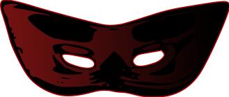 Eye mask vector illustration
