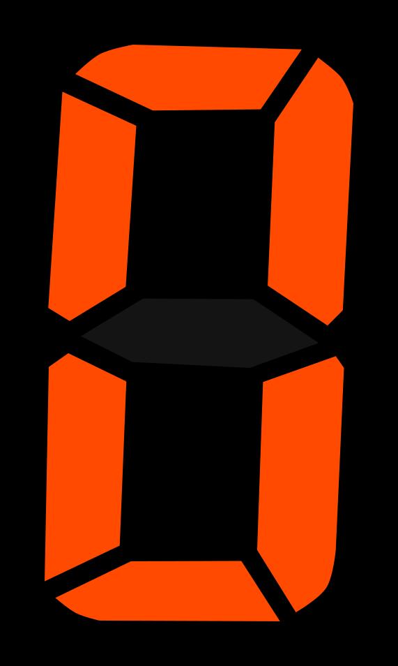 Zero on display